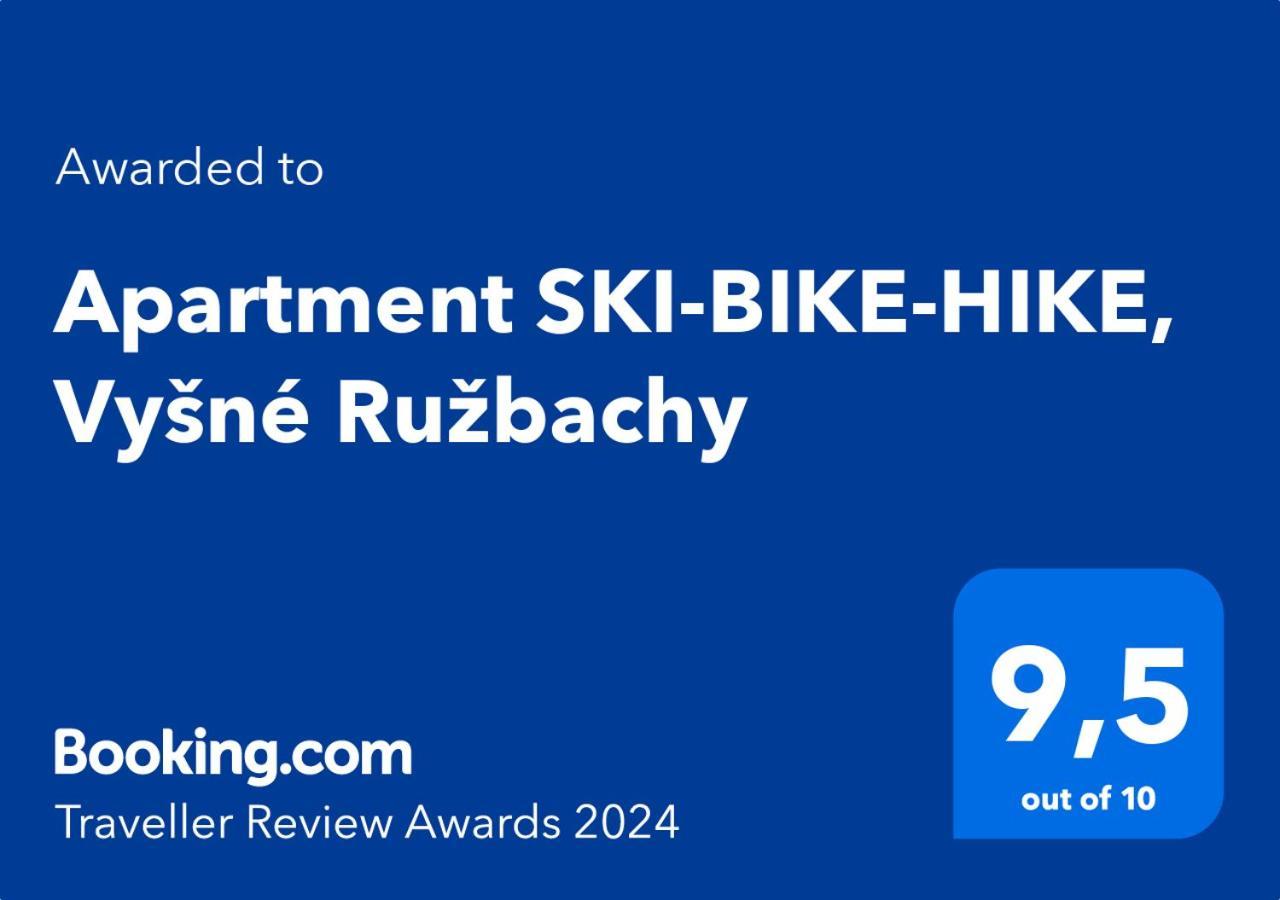 Apartment Ski-Bike-Hike, Vyšné Ružbachy Buitenkant foto